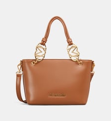 Sac à main Jewel enduit lisse Love Moschino