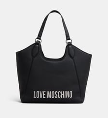 Sac cabas Lettering enduit  Love Moschino