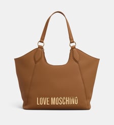 Sac cabas Lettering enduit  Love Moschino