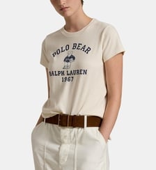 T-shirt droit Polo Bear en coton Polo Ralph Lauren