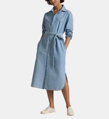 Robe chemise midi Cory en coton Polo Ralph Lauren