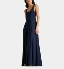 Robe longue fluide bretelles Polo Ralph Lauren