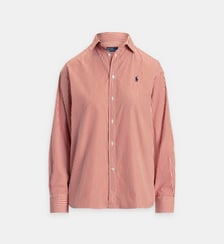 Chemise droite à rayures en coton Polo Ralph Lauren