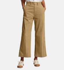 Pantalon flare 7/8 en coton Polo Ralph Lauren