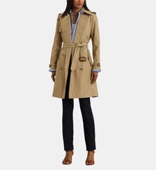 Trench mi-long en coton mélangé Lauren Ralph Lauren