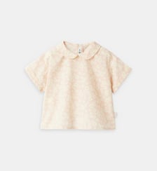 Blouse droite imprimé marguerites en coton IL GUFO