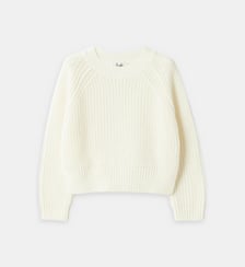 Pull droit en maille coton IL GUFO