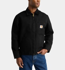 Veste droite Detroit coton bio col velours  Carhartt WIP
