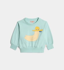 Sweat droit à imprimé en coton Tinycottons