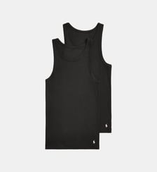 Lot de 2 débardeurs signature en coton Polo Ralph Lauren