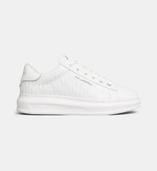 Baskets basses Kapri monogrammées cuir Karl Lagerfeld