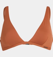 Haut de bikini triangle imprimé Calvin Klein