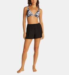 Haut de bikini triangle imprimé Calvin Klein