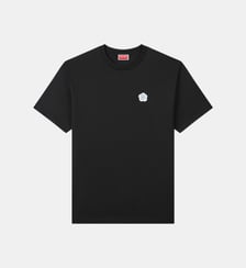 T-shirt droit signature en coton Kenzo