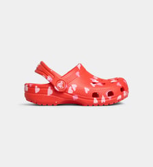 Sabots compensés imprimés Vday Crocs
