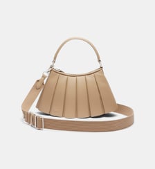 Sac à main Lenglen cuir Défilé Lacoste