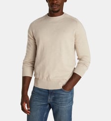 Pull droit en coton Calvin Klein