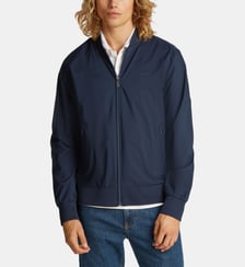 Blouson bomber droit zippé Calvin Klein