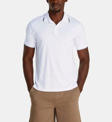 Polo droit maille fine Calvin Klein