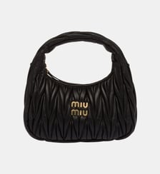 Sac à main Wander en cuir Miu Miu