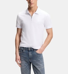 Polo slim en maille piqué stretch BOSS