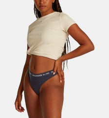 String signature en coton mélangé Tommy Hilfiger
