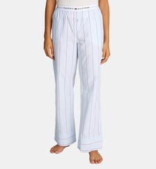 Pantalon de pyjama large en coton rayé Tommy Hilfiger