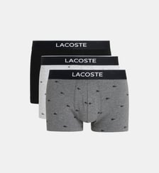 Lot de 3 boxers en coton stretch Lacoste