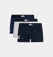 Lot de 3 boxers en coton stretch ultra confortable Lacoste