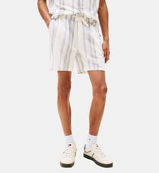 Short droit à rayures Tommy Hilfiger