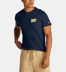 T-shirt droit signature Tommy Hilfiger