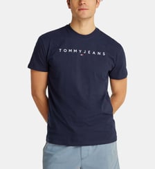 T-shirt droit en coton Tommy Hilfiger