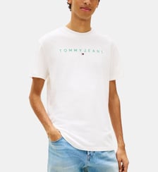 T-shirt droit en coton Tommy Hilfiger