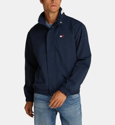 Blouson droit col montant signature Tommy Hilfiger