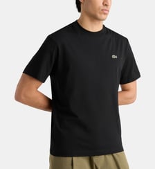 T-shirt droit uni coton Lacoste