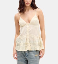 Top droit sans manches Crinkle  BDG by Urban Outfitters