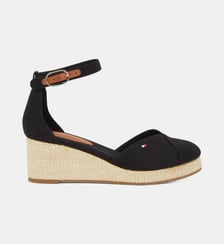 Espadrilles compensées en toile Tommy Hilfiger