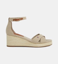 Espadrilles compensées signature Tommy Hilfiger