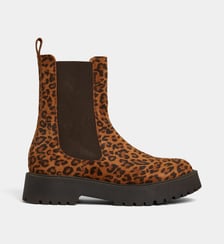 Boots Chelsea Teddy cuir Galeries Lafayette