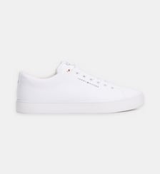 Baskets basses en toile signature Tommy Hilfiger