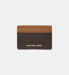 Porte-cartes Jet Set monogrammé Michael Kors