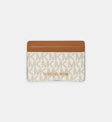 Porte-cartes Jet Set monogrammé Michael Kors
