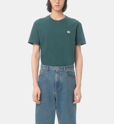 T-shirt droit en coton signature Valentino Garavani