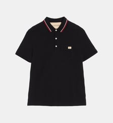 Polo droit en coton  Valentino Garavani