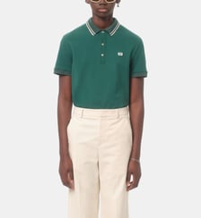 Polo droit en coton Valentino Garavani