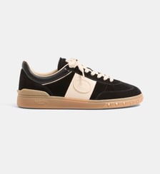 Baskets Basses Upvillage en croûte de cuir  Valentino Garavani