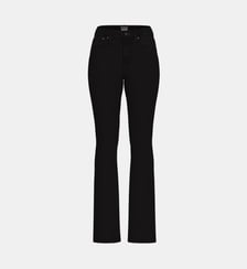 Jean ajusté flaire taille haute Guess