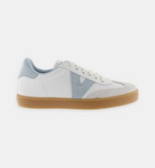 Baskets basses en cuir signature Victoria