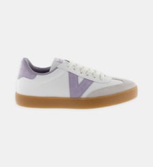 Baskets basses en cuir signature Victoria