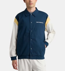 Veste signature imperméable Athletics Varsity coton mélangé New Balance